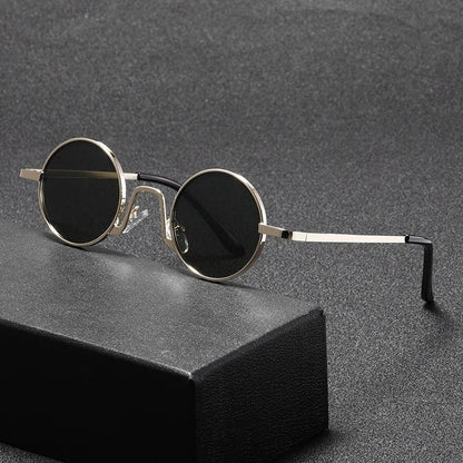Naviro Round Metal Frame Sunglasses