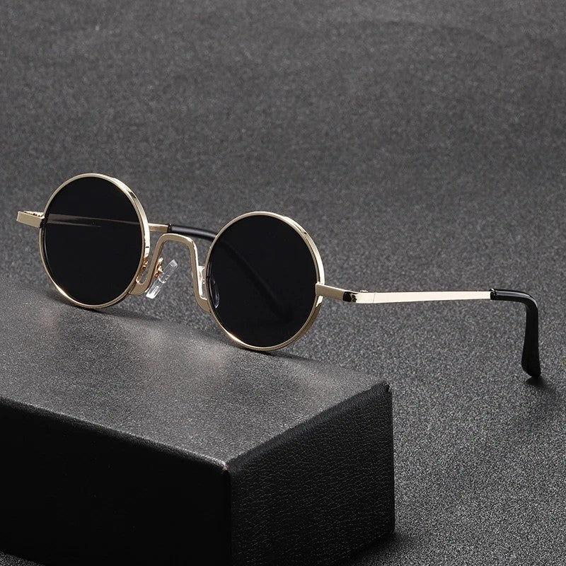 Naviro Round Metal Frame Sunglasses