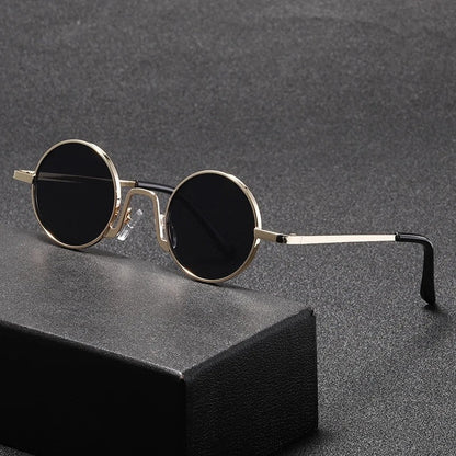 Naviro Round Metal Frame Sunglasses