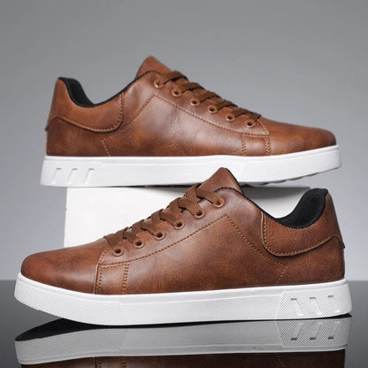 Plus Size Nolari Low-Top Faux Leather Sneakers
