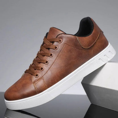 Plus Size Nolari Low-Top Faux Leather Sneakers