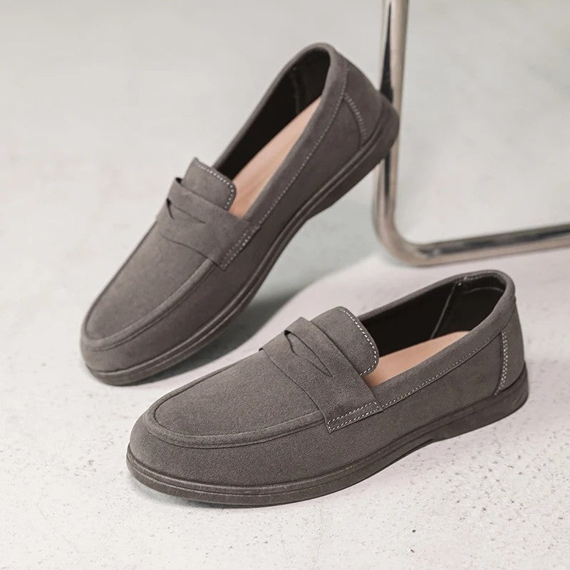 Norello Suede Penny Loafer Shoe