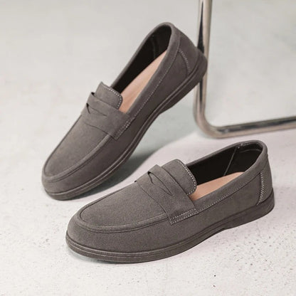 Norello Suede Penny Loafer Shoe