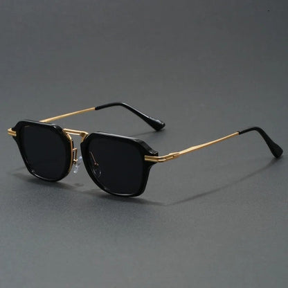 Norvik Geometric Metal Frame Sunglasses