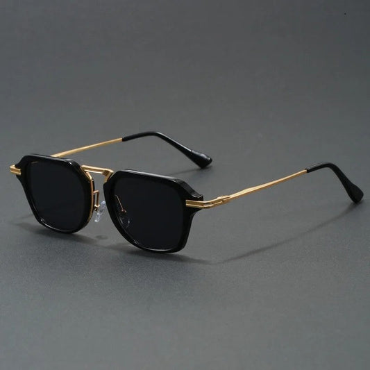 Norvik Geometric Metal Frame Sunglasses