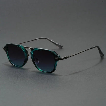 Norvik Geometric Metal Frame Sunglasses