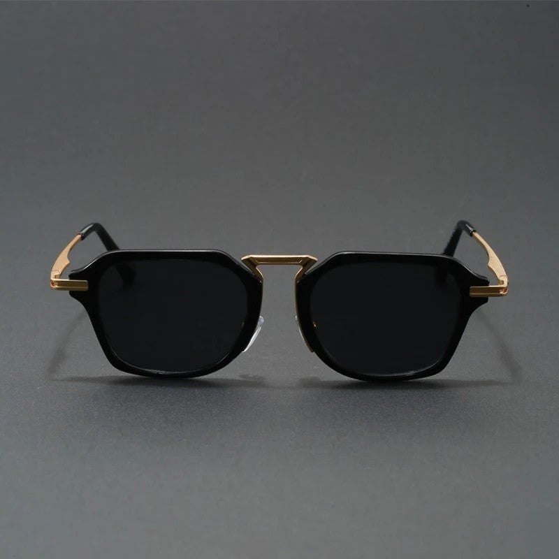 Norvik Geometric Metal Frame Sunglasses