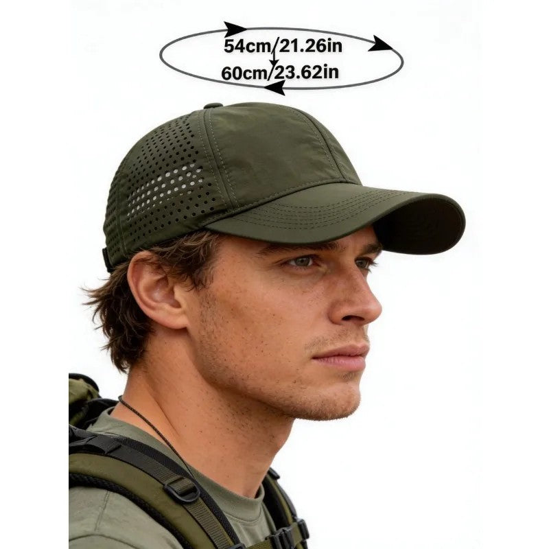 Ventilated Mesh Back Baseball Cap