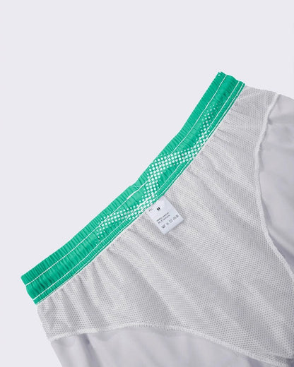 Quick-Dry Elastic Waist Swim Trunks