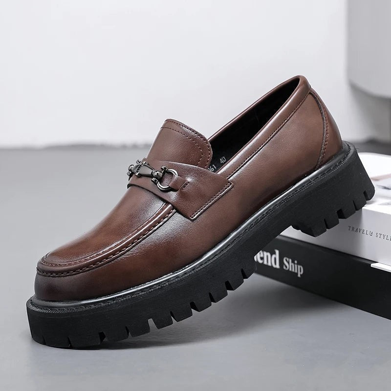 Ravone Chunky Lug Sole Loafer