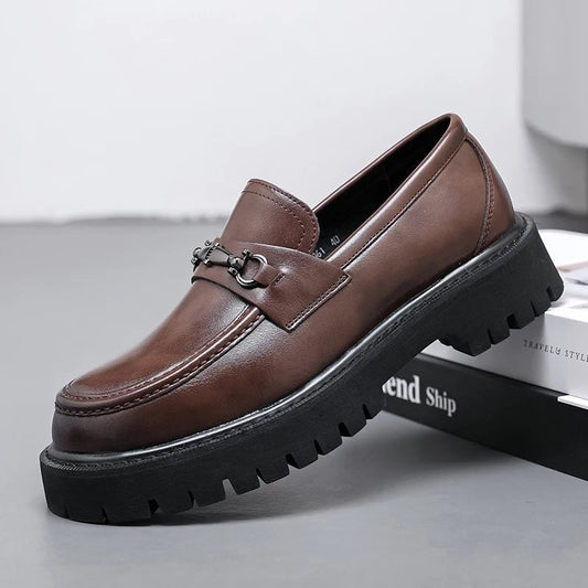 Ravone Chunky Lug Sole Loafer