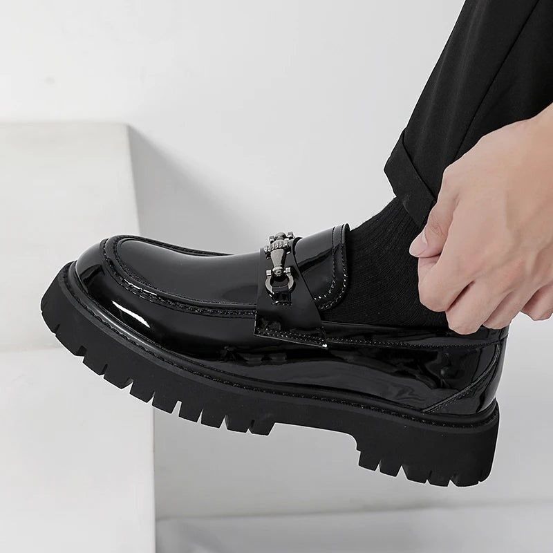 Ravone Chunky Lug Sole Loafer