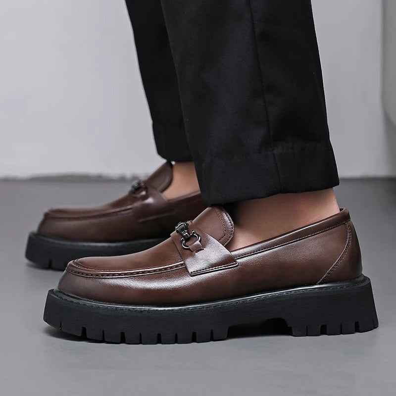 Ravone Chunky Lug Sole Loafer