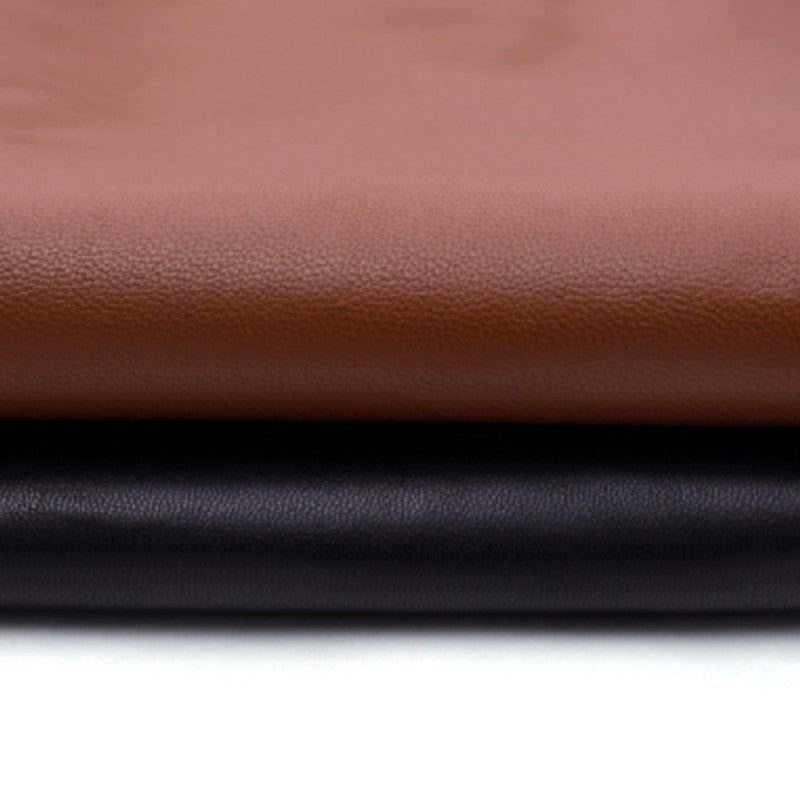 Relaxed Faux Leather Cropped Pants