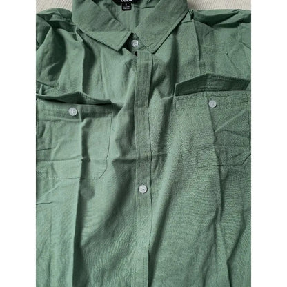 Relaxed Linen Short Sleeve Shirt