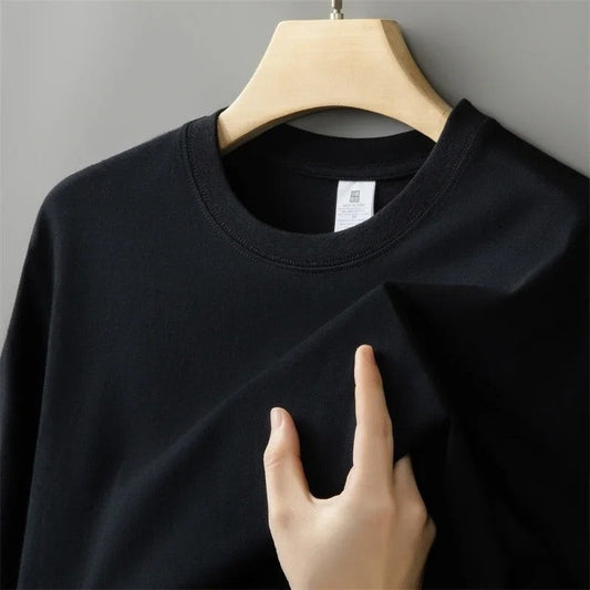 Relaxed Cotton Crewneck T-Shirt