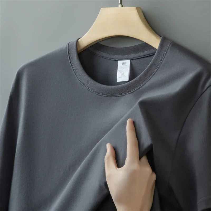 Relaxed Cotton Crewneck T-Shirt