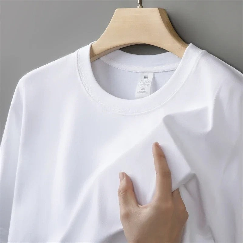 Relaxed Cotton Crewneck T-Shirt