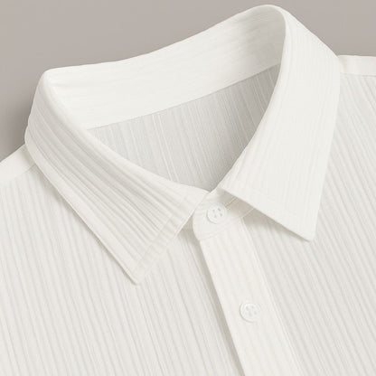 Relaxed Textured Short Sleeve Lounge Set
