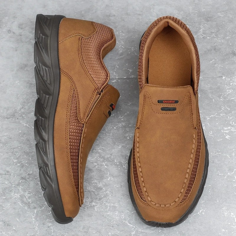 Renaro Relaxed Mesh Slip-On Loafers