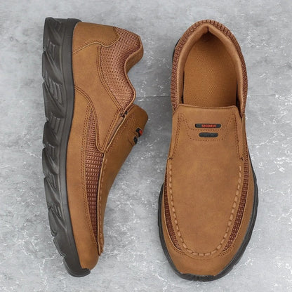 Renaro Relaxed Mesh Slip-On Loafers