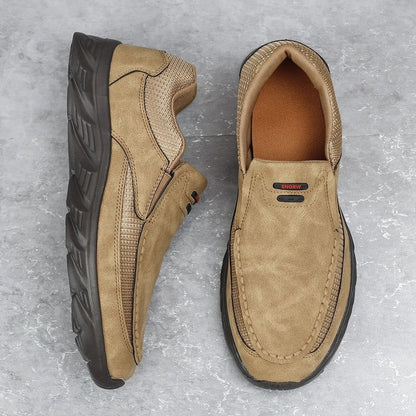Renaro Relaxed Mesh Slip-On Loafers