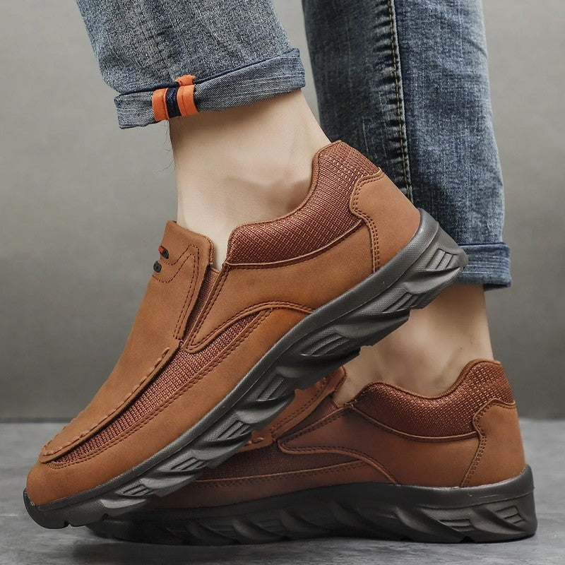Renaro Relaxed Mesh Slip-On Loafers