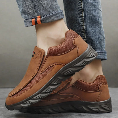 Renaro Relaxed Mesh Slip-On Loafers