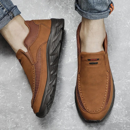 Renaro Relaxed Mesh Slip-On Loafers