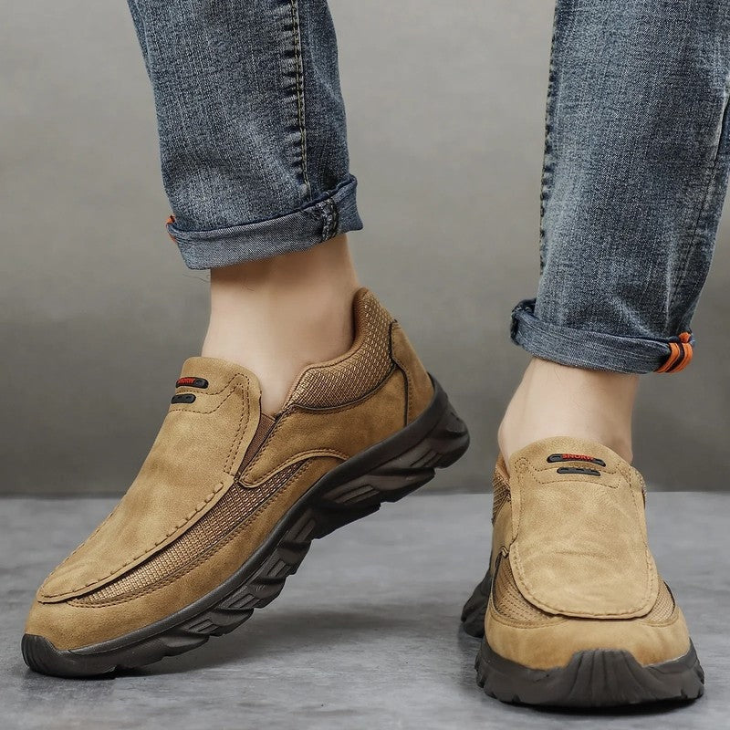 Renaro Relaxed Mesh Slip-On Loafers