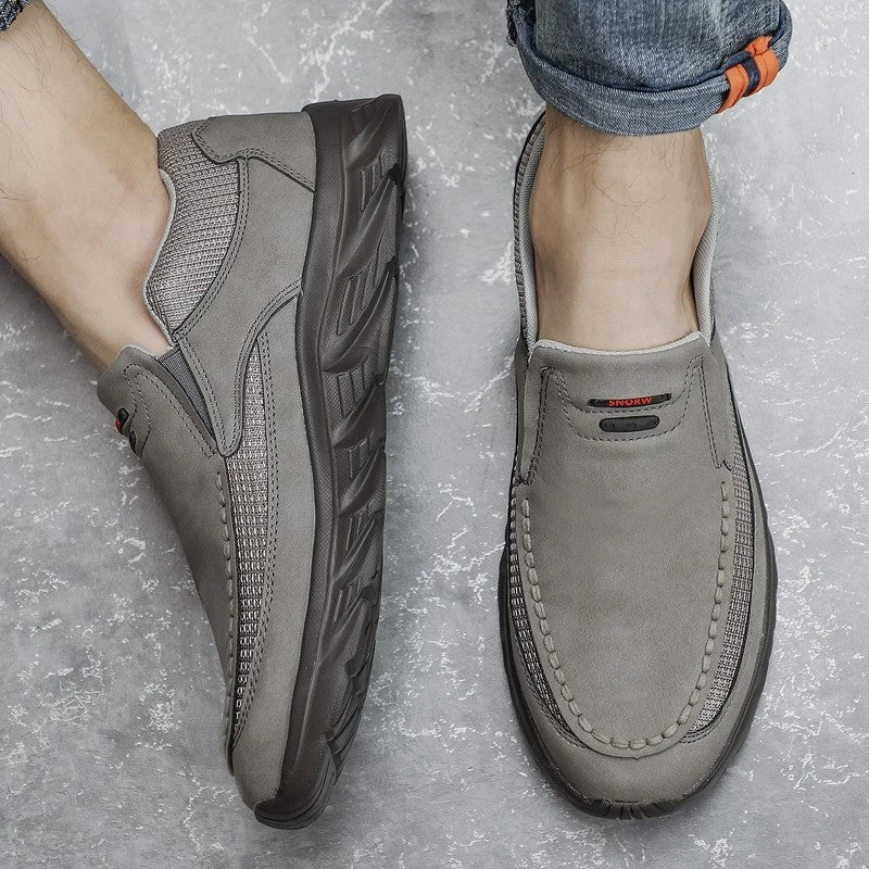 Renaro Relaxed Mesh Slip-On Loafers