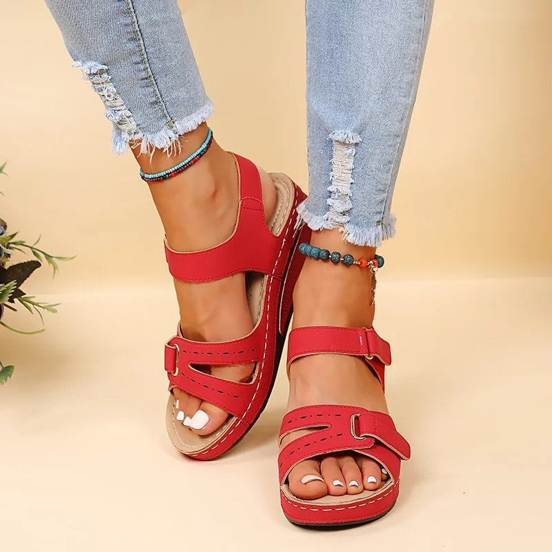 Renivo Platform Adjustable Comfort Sandals