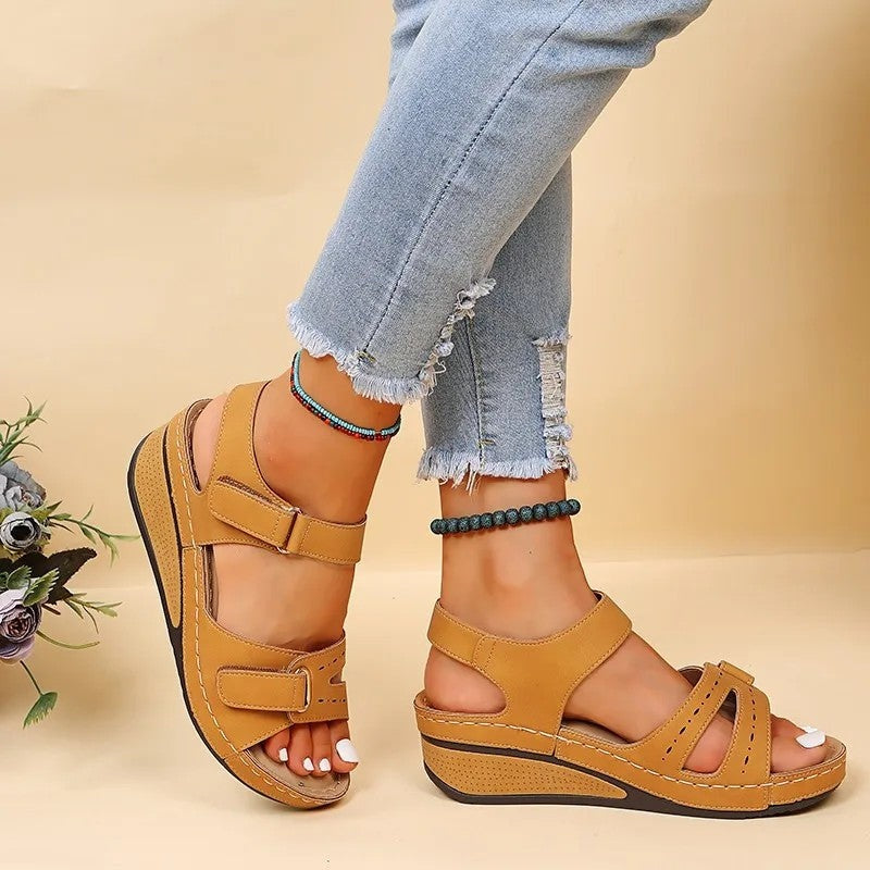 Renivo Platform Adjustable Comfort Sandals