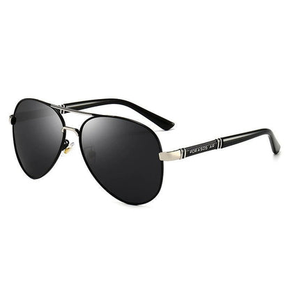Varone Polarized Metal Aviator Sunglasses