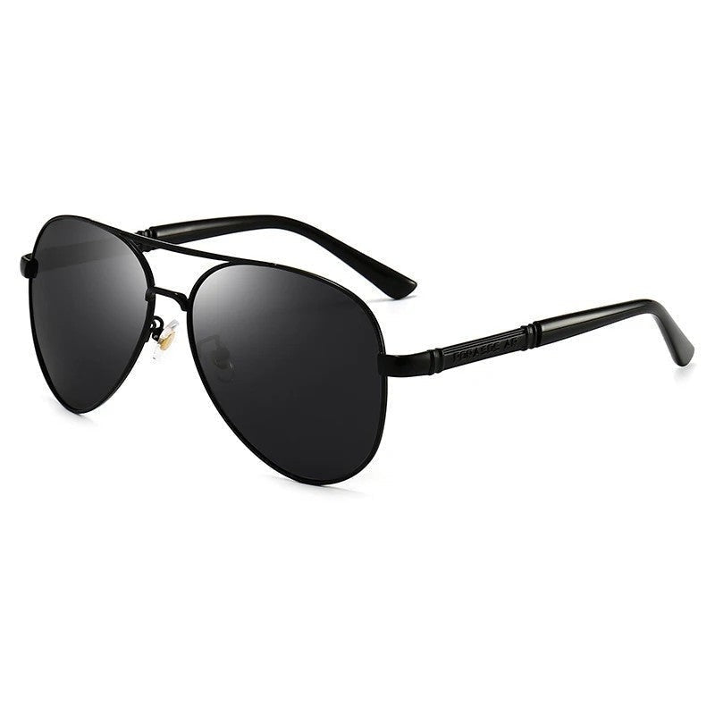 Varone Polarized Metal Aviator Sunglasses