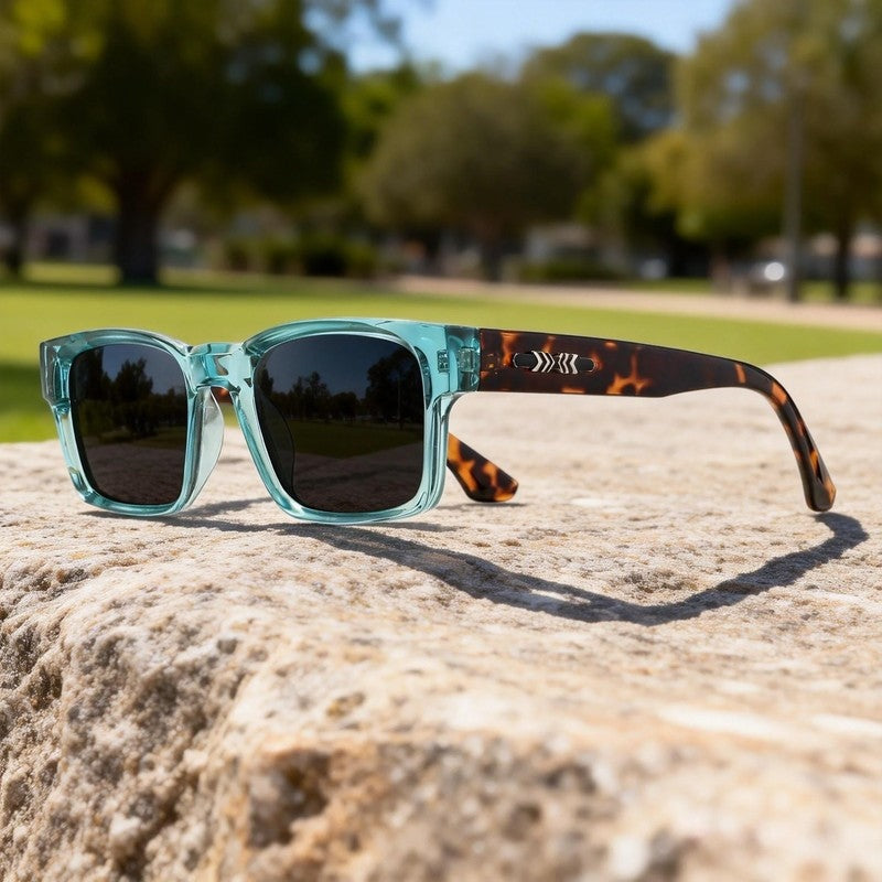 Rivaro Square Frame Retro Sunglasses