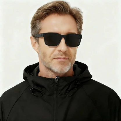 Rivaro Square Frame Retro Sunglasses
