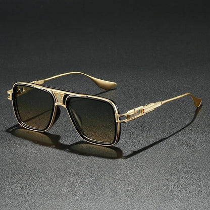 Rivaro Square Metal Frame Sunglasses