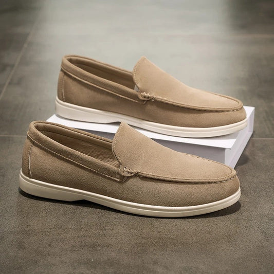 Ruvano Relaxed Canvas Slip-On Loafers