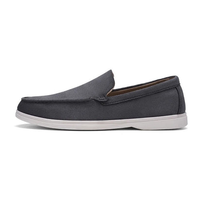 Ruvano Relaxed Canvas Slip-On Loafers