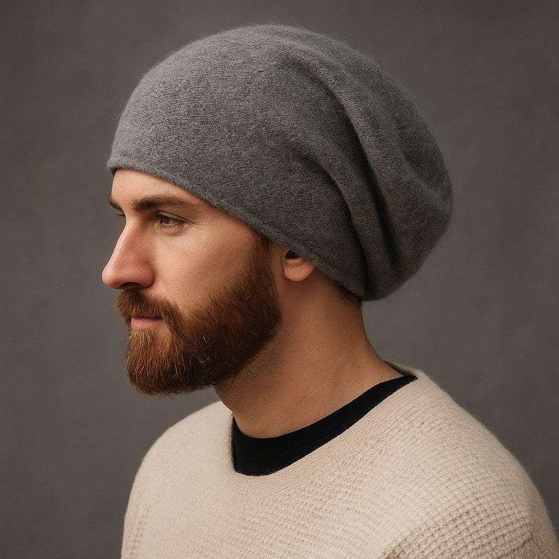 Slouchy Knit Relaxed Fit Beanie
