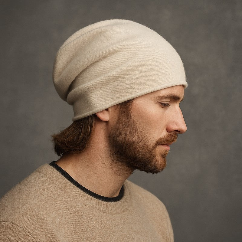 Slouchy Knit Relaxed Fit Beanie