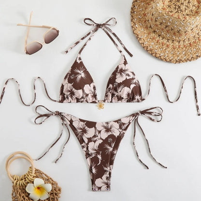 Tie-Back Triangle Bikini Cover Up