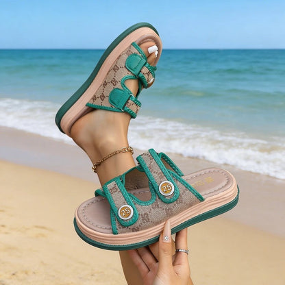 Valesi Double Strap Platform Sandals