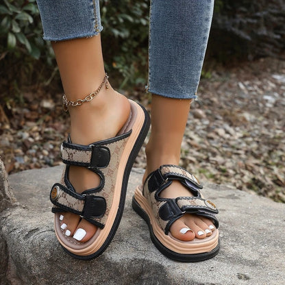 Valesi Double Strap Platform Sandals