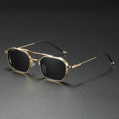 Valtari Geometric Metal Frame Sunglasses