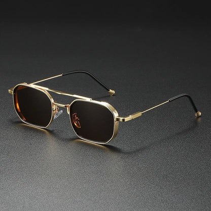 Valtari Geometric Metal Frame Sunglasses