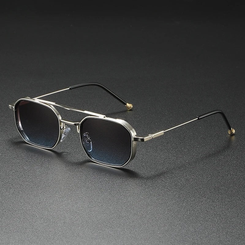 Valtari Geometric Metal Frame Sunglasses