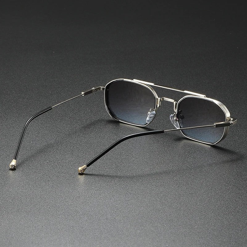 Valtari Geometric Metal Frame Sunglasses