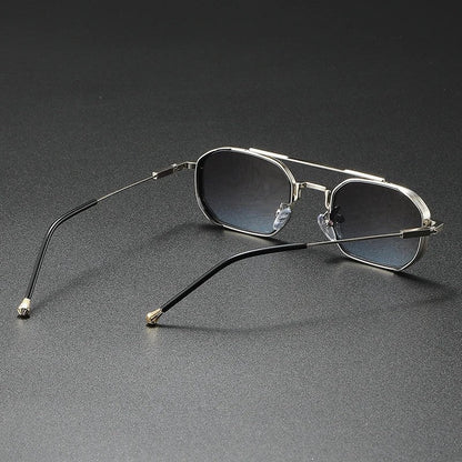 Valtari Geometric Metal Frame Sunglasses